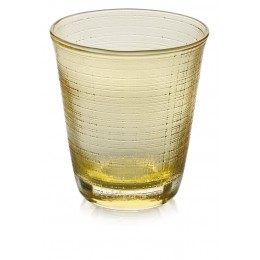 Yellow Glass Tumbler (Box of 6), IVV