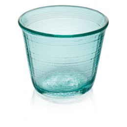 Light Blue Glass Tumbler (Box of 6), IVV