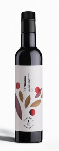 Organic Extra Virgin Olive Oil Harmonia, Frantoio Converso