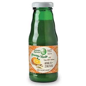 Organic Orange Ginger Juice, Punto Verde