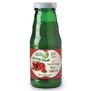 Organic Apple Cinnamon Juice, Punto Verde