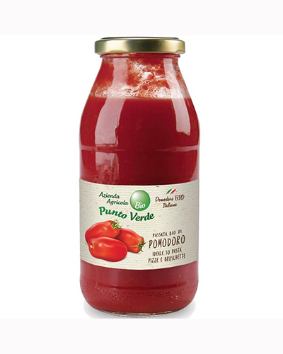 Organic Tomato Passata, Punto Verde