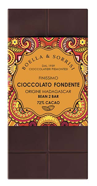 Madagascar 72% Dark Chocolate, Boella & Sorrisi