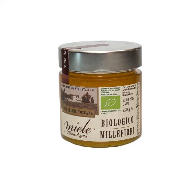 Raw Wildflower Honey (70gr), Sant' Agata